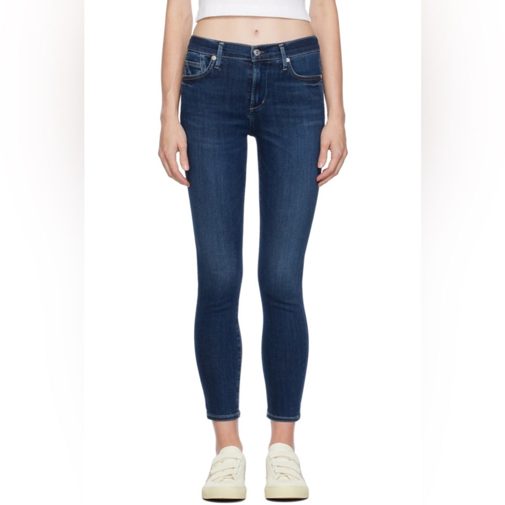 Citizens of Humanity Rocket Ankle Skinny Jeans in Blue
